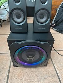 Trust tytan gxt 629 rgb casse audio+subwoofer