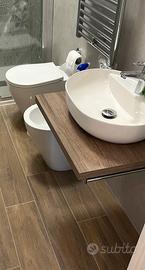 MENSOLONE IN LEGNO PER SOTTO LAVELLO BAGNO