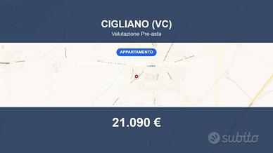 Immobile in asta di 82 m² con box auto a Cigliano