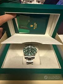 Orologio Verde Elegante