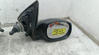 SPECCHIETTO RETROVISORE DESTRO PEUGEOT 206 2Â° Ser