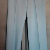 Pantalone largo azzurro elegante taglia 40