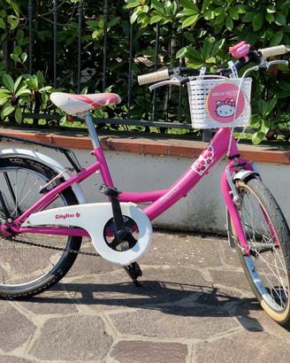 Bicicletta bambina Wegabike Citystar Hello Kitty