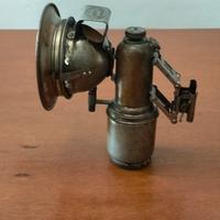 Lampada antica a carburo o acetilene, Saxonia 