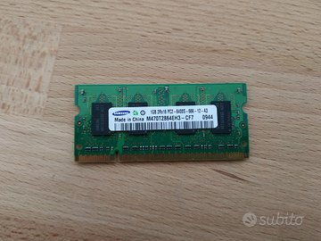 RAM 1GB 2Rx16 PC2-6400S-666-12-A3