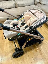 Trio Peg Perego veloce + zaino + base isofix