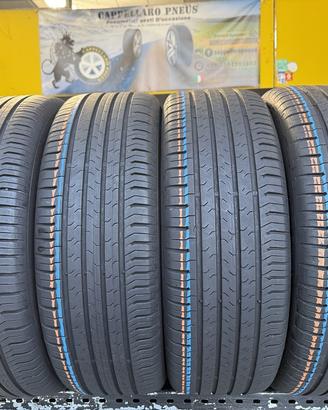 4 Gomme 215/60R17 Continental Estive 90% residui