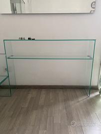 Scaffale vetro