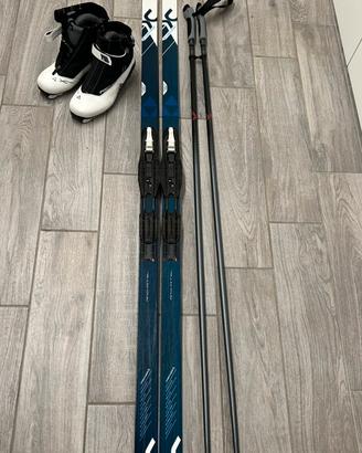 Set completo sci fondo Fischer da donna