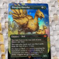 TRAVELING CHOCOBO FOIL FINAL FANTASY MTG MYTHIC 56