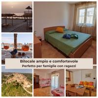 Bilocale ampio e confortevole, aria condizionata