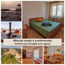 Bilocale ampio e confortevole, aria condizionata