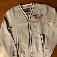 cardigan felpato giacca uomo