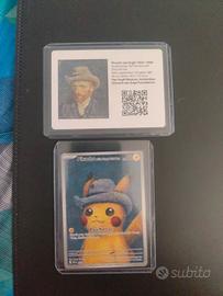 Pikachu with Grey Felt Hat Van Gogh