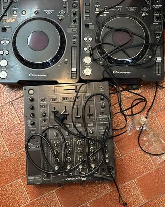 Consol completa piatti e mixer