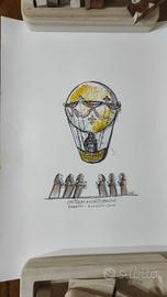 Emanuele Luzzati Stampa Castrum Montisbruni