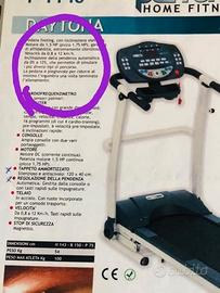 Tapis roulant elettrico 