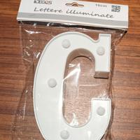 lettera luminosa 16 cm