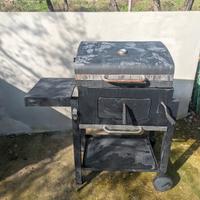 barbecue stile americano griglia regolabile 
