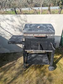 barbecue stile americano griglia regolabile 