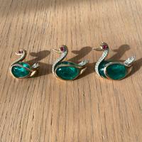 Spille vintage Trifari originali - anatre