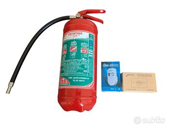 kit sicurezza affitti brevi - estintore 