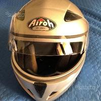 CASCO AIROH - SV55-S ARGENTO METAL - Taglia XS