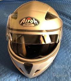 CASCO AIROH - SV55-S ARGENTO METAL - Taglia XS