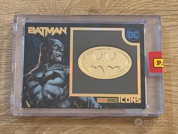 Panini Batman  Icons Black Gold Collection Card 3D