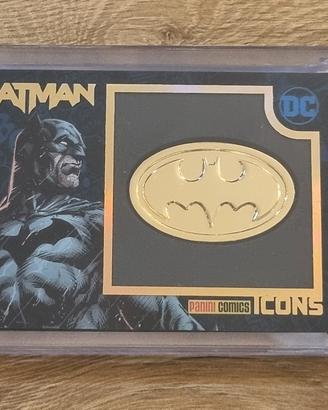 Panini Batman  Icons Black Gold Collection Card 3D