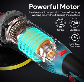 Lucidatrice Auto, ENEACRO 1200W Lucidatrice per Au