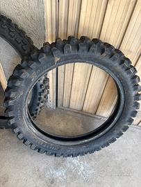 Coppia Gomme Cross Dunlop Geomax 21 e 18