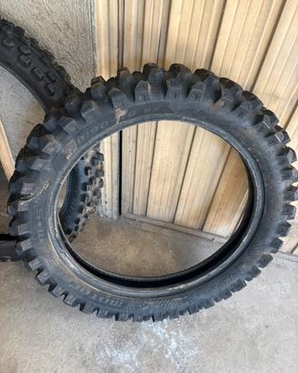 Coppia Gomme Cross Dunlop Geomax 21 e 18