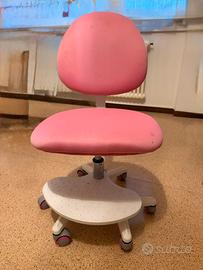 Sedia da scrivania bambina