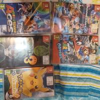 Lotto 5 giochi Nintendo Switch – Mario, Pokémon, L