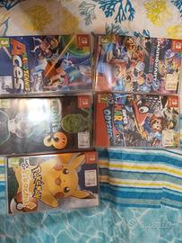 Lotto 5 giochi Nintendo Switch – Mario, Pokémon, L
