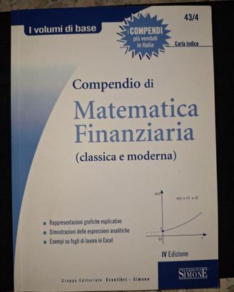 Compendio di Matematica Finanziaria