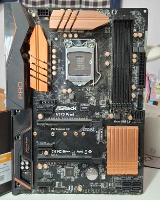 Scheda Madre ASRock H170 Pro4 