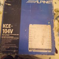 scatola di espansione audio video alpine KCE 104 v