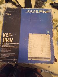 scatola di espansione audio video alpine KCE 104 v