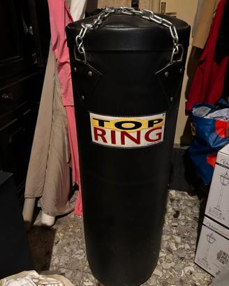 Sacco da boxe Top Ring (100x37 cm - 25/30kg)