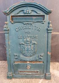 cassetta lettere regie poste