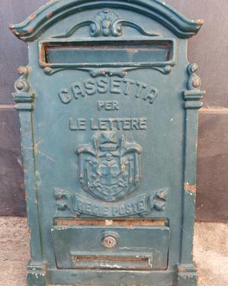 cassetta lettere regie poste