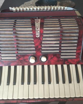fisarmonica a pianoforte vintage Crucianelli 