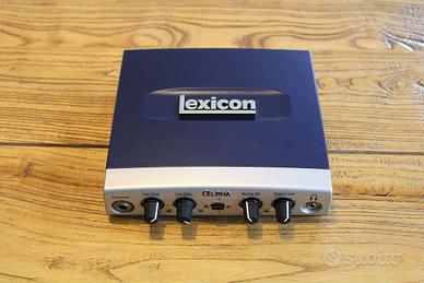 Lexicon alpha scheda acquisizione audio