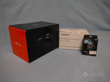 PREZZO TRAT : Sony a7Rv + Obiettivo + CFex + acces