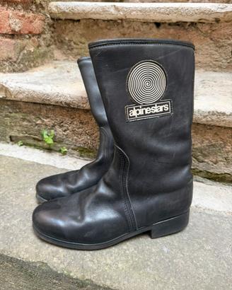 Vintage AlpineStars Stivali Motociclismo