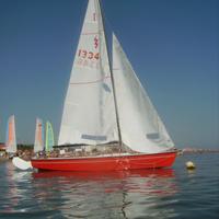 Barca a vela Lightning vetroresina 1980 deriva