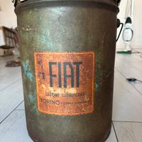 Raro fustino Vintage Olio FiAt