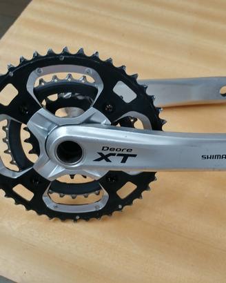 guarnitura shimano deore xt m770 mtb vintage